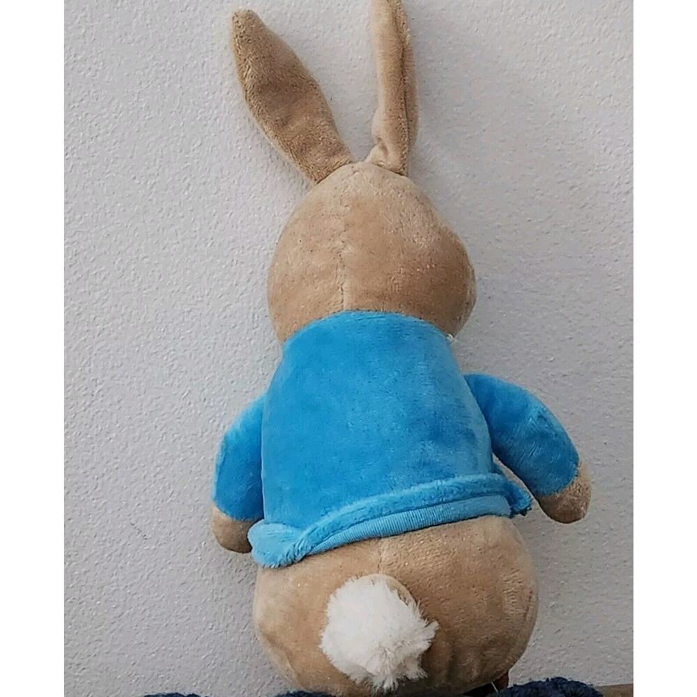Beatrix Potter, Peter Rabbit, turquoise jacket 9.5” - Picture 5 of 5